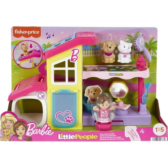 Little People Barbie Pet Playset-Fisher-Price Brands Little People Barbie Pet Playset-Fisher-Price Brands -The Toy Maven Shop