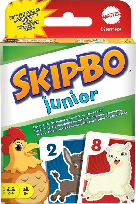 Skip-Bo Junior (Refresh)-Mattel Skip-Bo Junior (Refresh)-Mattel -The Toy Maven Shop adilmtthhb37
