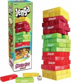 JENGA®: Scooby-Doo™ Edition-USAopoly -The Toy Maven Shop adilusoja010001 1