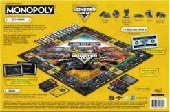 MONOPOLY®: Monster Jam™-USAopoly -The Toy Maven Shop adilusomn149651 2