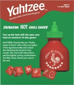 YAHTZEE®: Sriracha-USAopoly -The Toy Maven Shop adilusoyz164841 2