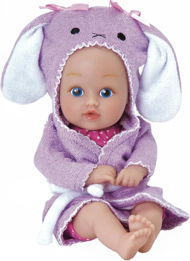 Bathtime Baby Tots Bunny- 8.5"-Adora Bathtime Baby Tots Bunny- 8.5"-Adora -The Toy Maven Shop ador2181008 3