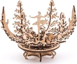 UGears Mechanical Flower Wooden 3D Model-AMain Hobbies