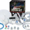 Slackers 100' Zipline Night Riderz Kit With Free Spring Brake Kit-Bolder Play (was B4Adventure) 2 Slackers 100' Zipline Night Riderz Kit With Free Spring Brake Kit-Bolder Play (was B4Adventure) -The Toy Maven Shop bd44sla500sb