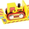 Bulldozer Low Loader (4)-BIGJIGS Toys 1 Bulldozer Low Loader (4)-BIGJIGS Toys -The Toy Maven Shop bijibjt415
