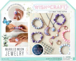 Wish Craft Marbled Moon Jewelry-Bright Stripes -The Toy Maven Shop brst2926 2