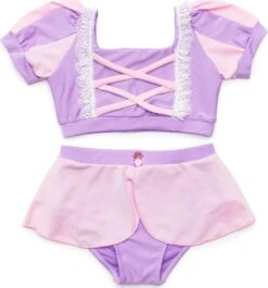 Rapunzel Swim Suit, Two-Piece (Size 3-4)-Great Pretenders (Creative Education Of Canada)