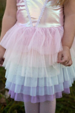Rainbow Ruffle Tutu Dress-Great Pretenders (Creative Education Of Canada) -The Toy Maven Shop ceoc32125 8