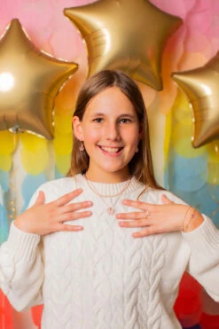 Boutique Chic Bubbly Butterfly Necklace-Great Pretenders (Creative Education Of Canada) -The Toy Maven Shop ceoc92204 4