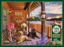 Welcome To The Lake House Puzzle (1000 Pc)-Cobble Hill Puzzle Company