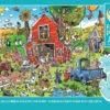 Farmyard Folly - Family Puzzle (350 Pc)-Cobble Hill Puzzle Company -The Toy Maven Shop chpc47018