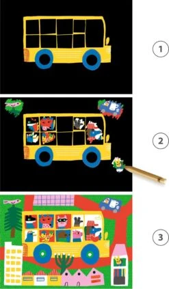 DJECO Learning About Vehicles Scratch Cards Activity-Djeco 4 DJECO Learning About Vehicles Scratch Cards Activity-Djeco -The Toy Maven Shop djcodj00040 2
