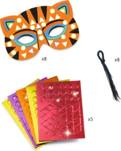 Diy Jungle Animal Masks-Djeco