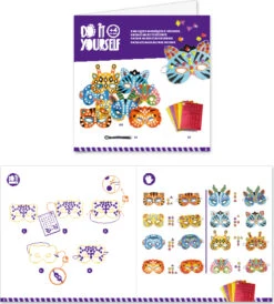 Diy Jungle Animal Masks-Djeco -The Toy Maven Shop djcodj07900 2