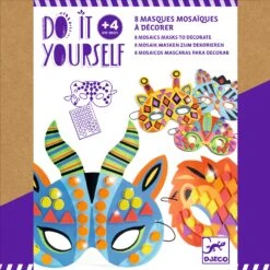 Diy Jungle Animal Masks-Djeco -The Toy Maven Shop djcodj07900 3
