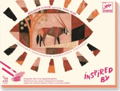 Desert Inspired By Klee Watercolor And Crayon Art Kit-Djeco