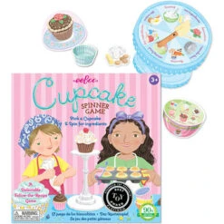 Cupcake Spinner Game-eeBoo -The Toy Maven Shop eboocakeg2 2
