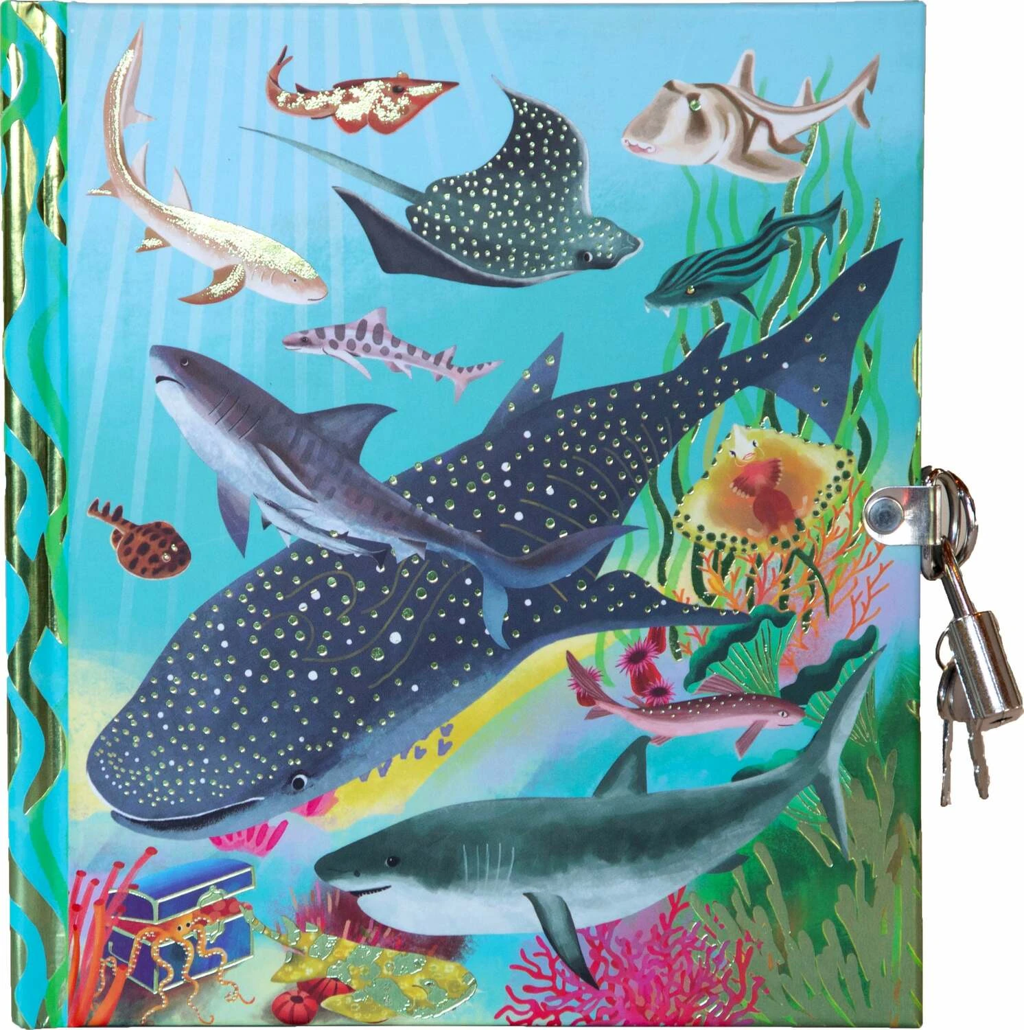 Sharks and Friends Journal-eeBoo Sharks And Friends Journal-eeBoo -The Toy Maven Shop ebooldshf