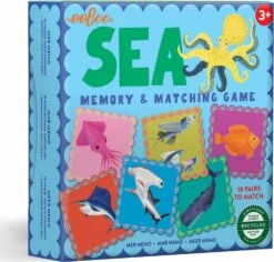Sea Little Square Memory Game-eeBoo
