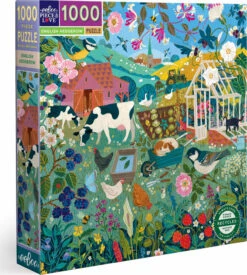 English Hedgerow 1000 Piece Puzzle-eeBoo