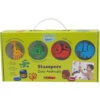 Tub Art - Stamp Set - Zoo Animals-EduShape -The Toy Maven Shop edus909023
