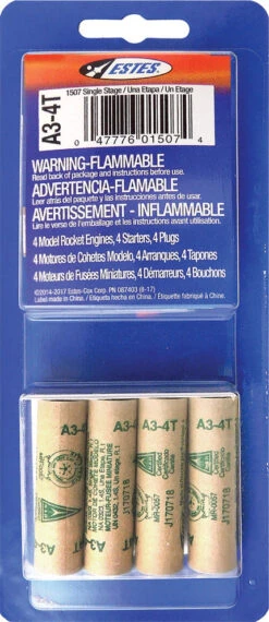 A3-4T Engines-Estes Rockets