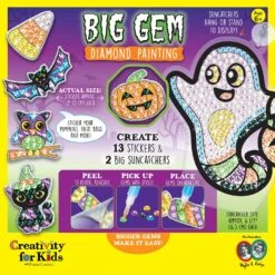 Halloween Big Gem Diamond Painting-Creativity For Kids -The Toy Maven Shop fabe6369000 4