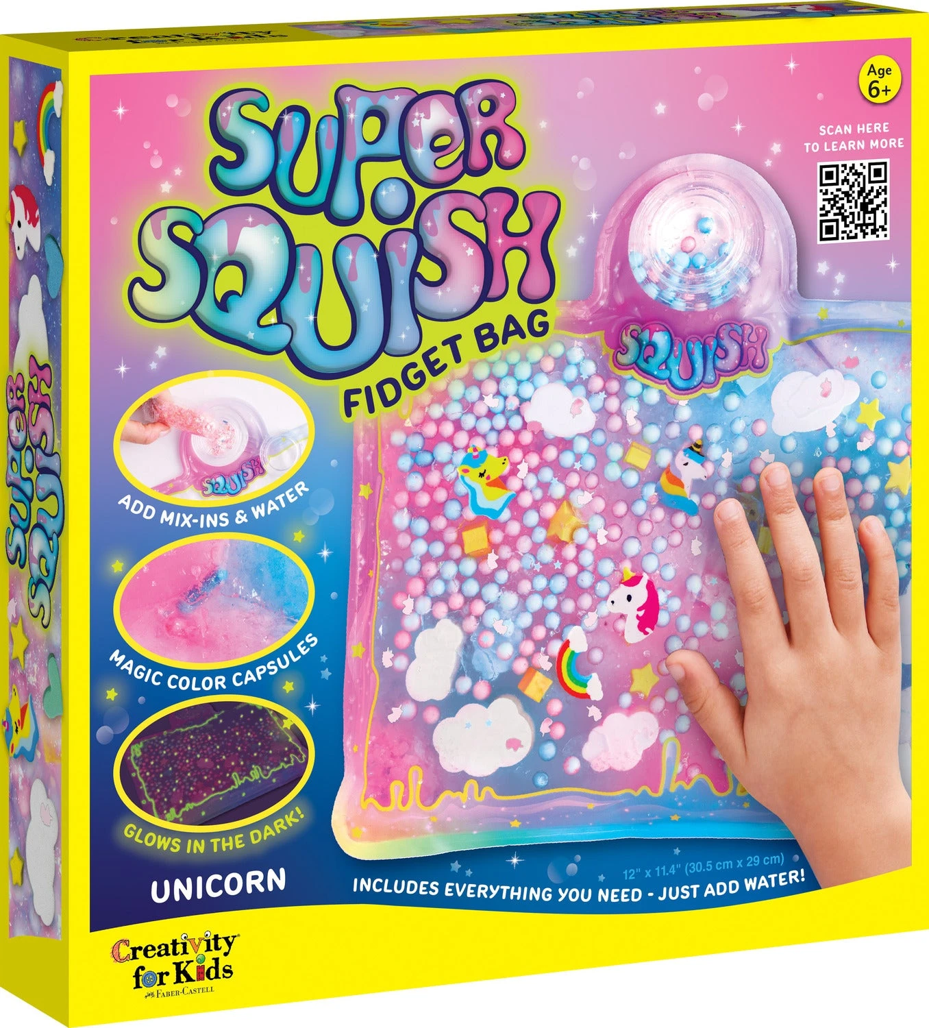 Super Squish Fidget Bag Unicorn-Creativity for Kids Super Squish Fidget Bag Unicorn-Creativity For Kids -The Toy Maven Shop fabe6455000