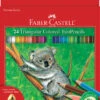 24 Triangular Colored EcoPencils-Faber-Castell -The Toy Maven Shop fabefc9120524