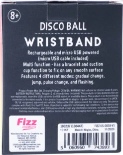 Disco Ball Wristband-Fizz Creations 6 Disco Ball Wristband-Fizz Creations -The Toy Maven Shop fizc100237 4