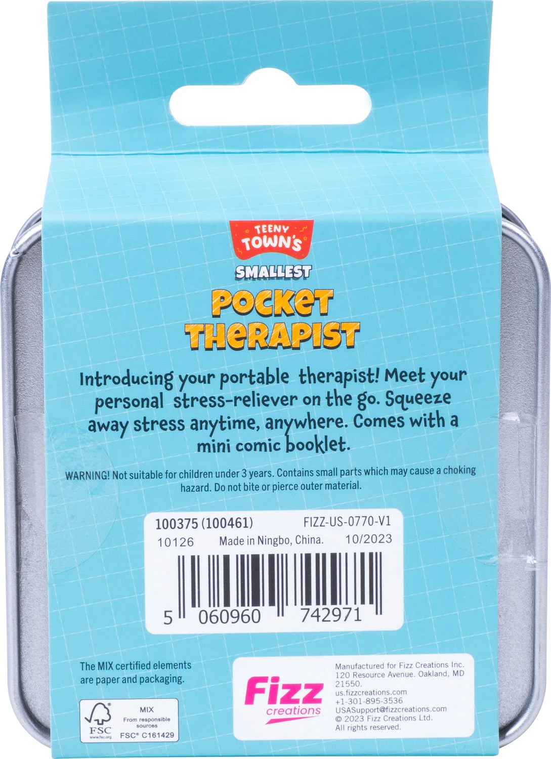 Teeny Town Therapist-Fizz Creations Teeny Town Therapist-Fizz Creations -The Toy Maven Shop fizc100461 3