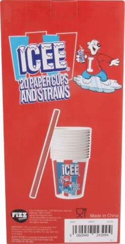 ICEE Paper Cups And Straws-Fizz Creations -The Toy Maven Shop fizc300017 13