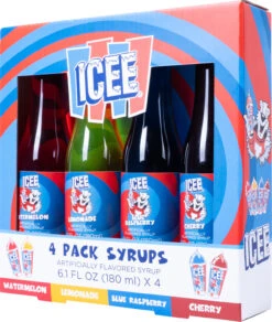ICEE 4x6.1floz Syrup Watermelon/Lemon/Blue Rasperry/Cherry-Fizz Creations 4 ICEE 4x6.1floz Syrup Watermelon/Lemon/Blue Rasperry/Cherry-Fizz Creations -The Toy Maven Shop fizc300107 3