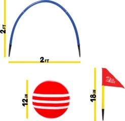 Kick Croquet-Franklin Sports 4 Kick Croquet-Franklin Sports -The Toy Maven Shop frnk60214 2