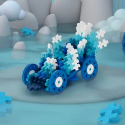 Plus-Plus Tube - Color Cars - Water-Plus-Plus (was Geared For Imagination) -The Toy Maven Shop gear05133 4