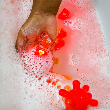 Glo Pals - Sesame Street Red 4 Pack (Elmo)-Glo Pals Glo Pals - Sesame Street Red 4 Pack (Elmo)-Glo Pals -The Toy Maven Shop glplgpfin4pkelmo 2