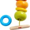 Colorful Caterpillar Wooden Threading Toy-HABA 1 Colorful Caterpillar Wooden Threading Toy-HABA -The Toy Maven Shop haba305227 1
