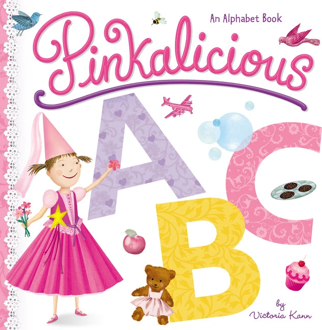 Pinkalicious ABC: An Alphabet Book-HarperCollins Publishers Pinkalicious ABC: An Alphabet Book-HarperCollins Publishers -The Toy Maven Shop harp9780062437556