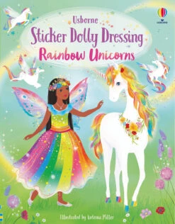 Sticker Dolly Dressing Rainbow Unicorns-EDC Publishing (Usborne / Kane Miller)
