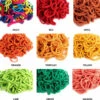 Cotton Loops For Traditional Size Loom (assorted Colors)-Harrisville Designs -The Toy Maven Shop harrf551 1