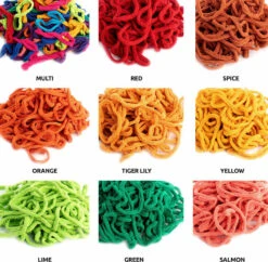 Cotton Loops For Traditional Size Loom (assorted Colors)-Harrisville Designs