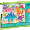 Mighty Dinosaurs 12 Piece Pouch Puzzle-Galison -The Toy Maven Shop hbog9780735378605