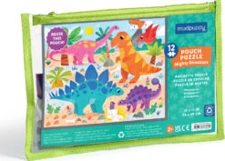 Mighty Dinosaurs 12 Piece Pouch Puzzle-Galison