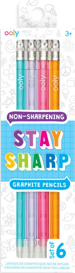Stay Sharp Pencils-Ooly (International Arrivals)