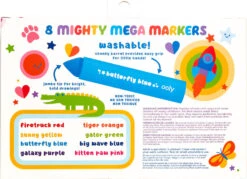 Mighty Mega Markers-Ooly (International Arrivals) -The Toy Maven Shop inar130083 4