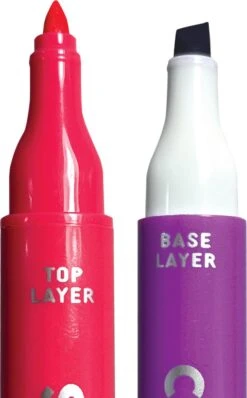 Color Layers Double-Ended Layering Markers (Set Of 8 / 16 Colors)-Ooly (International Arrivals) 4 Color Layers Double-Ended Layering Markers (Set Of 8 / 16 Colors)-Ooly (International Arrivals) -The Toy Maven Shop inar130108 2