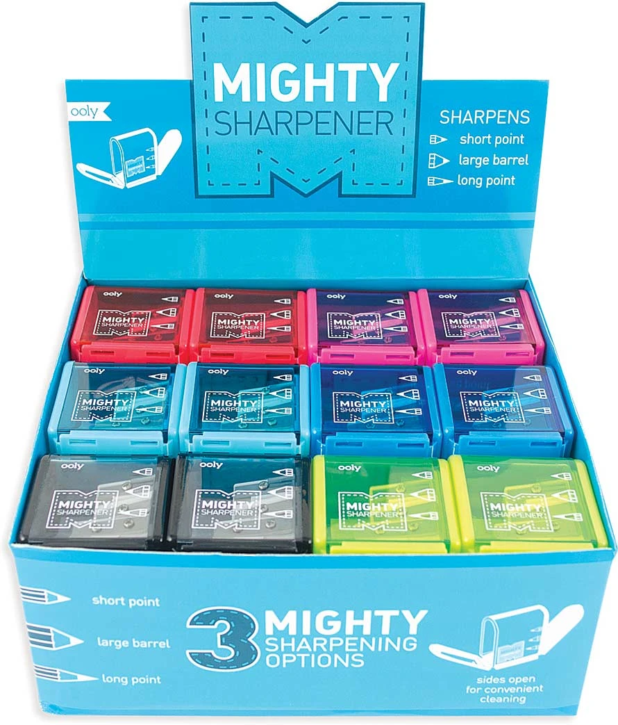Mighty Sharpeners - (assorted)-Ooly (International Arrivals) Mighty Sharpeners - (assorted)-Ooly (International Arrivals) -The Toy Maven Shop inar144009 7