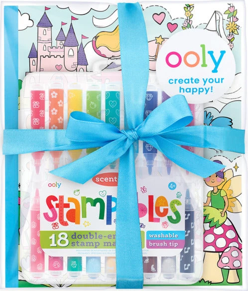 Princess Fairies Stampable Coloring Giftables Pack-Ooly (International Arrivals) Princess Fairies Stampable Coloring Giftables Pack-Ooly (International Arrivals) -The Toy Maven Shop inar191179