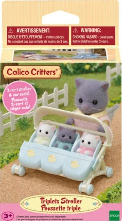 Triplets Stroller-Calico Critters