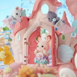 Calico Critters Baby Mermaid Castle-Calico Critters -The Toy Maven Shop intpcc2073 2